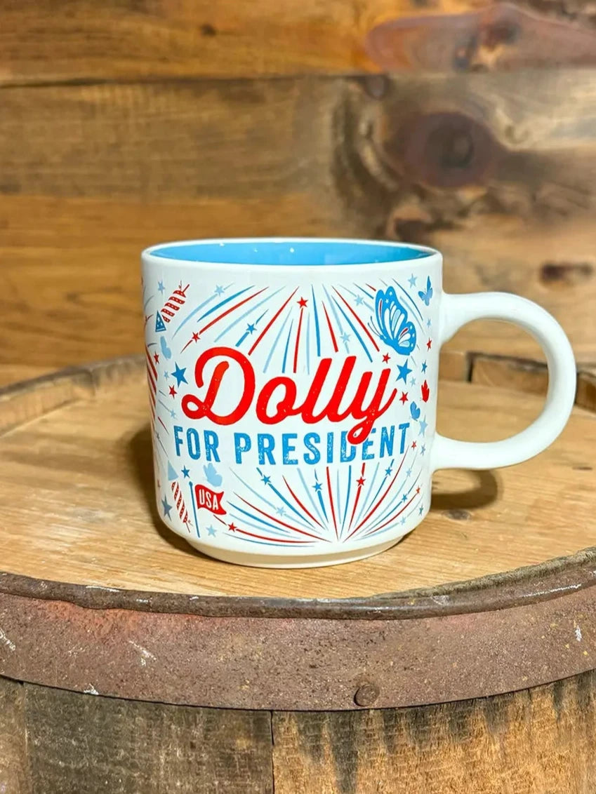 Dolly for President Stars and Stripes