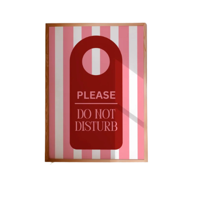 Please Do Not Disturb Print 12x16