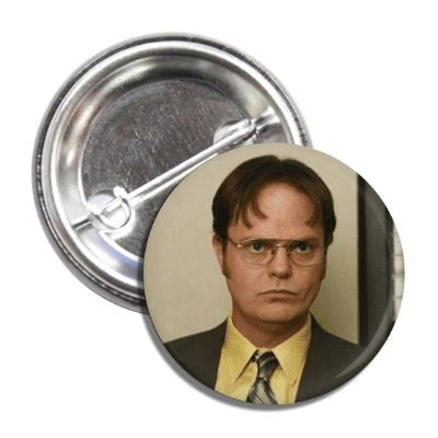 Dwight Schrute Pinback Button