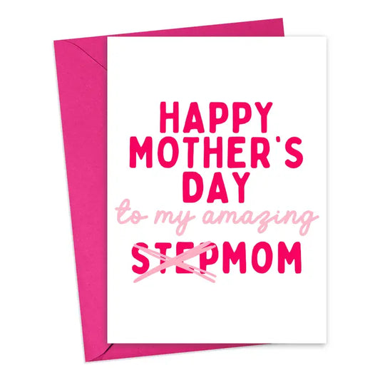 Happy Mother's Day to My Amazing Stepmom Card