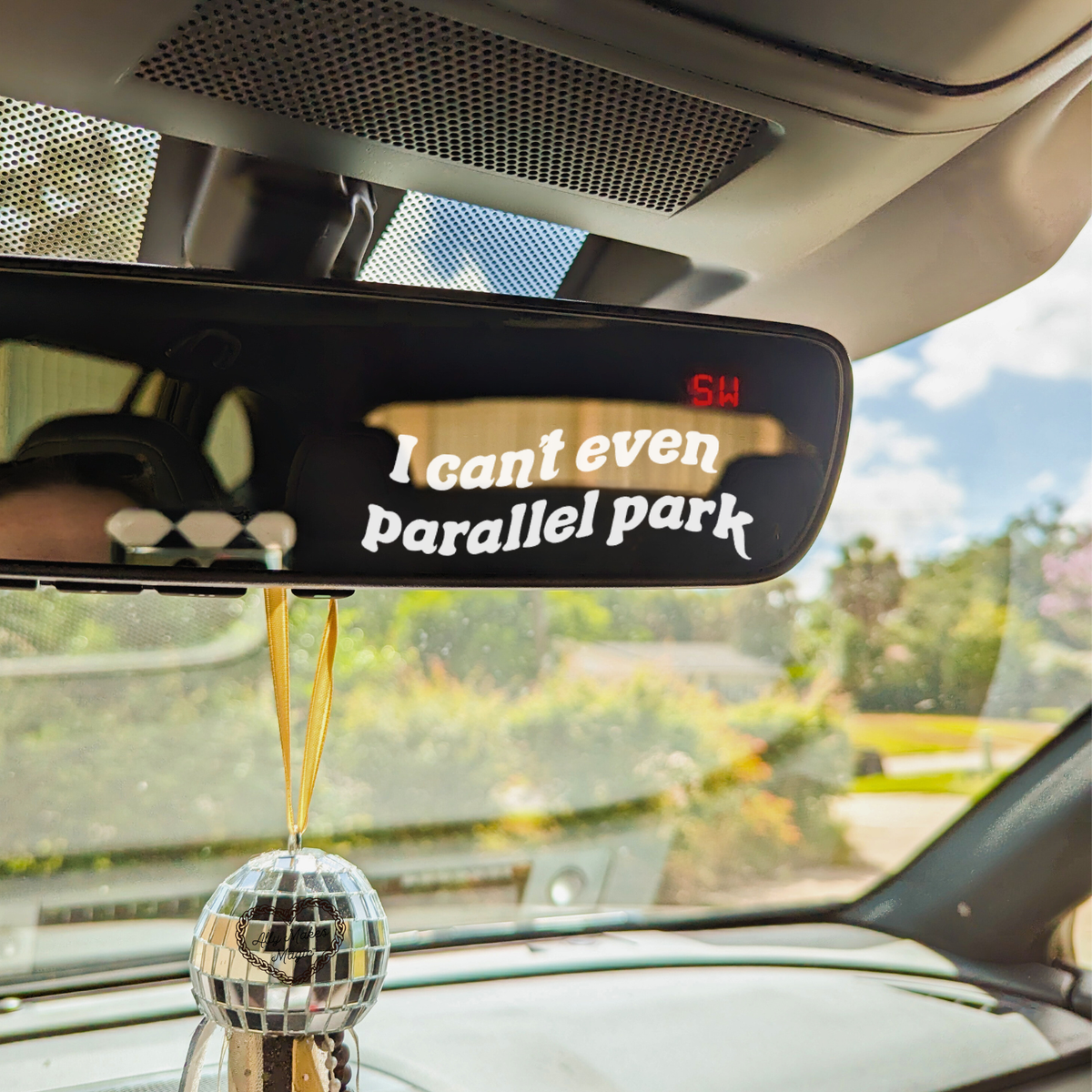 Mirror Decal- Parallel Park