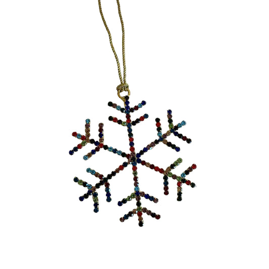 Multi Colored Jeweled Ornament
