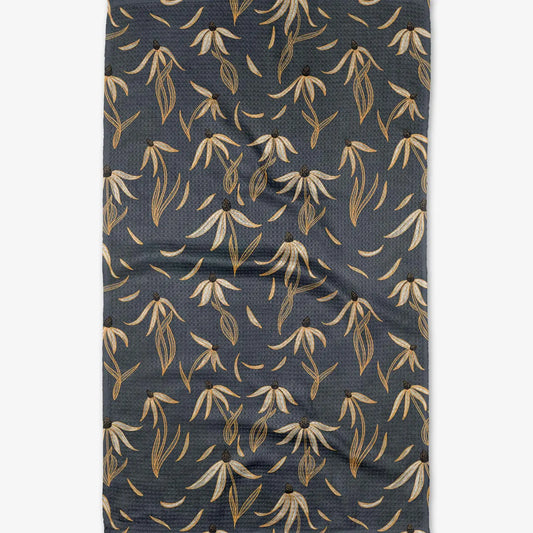 Geometry Tea Towel- Echinacea