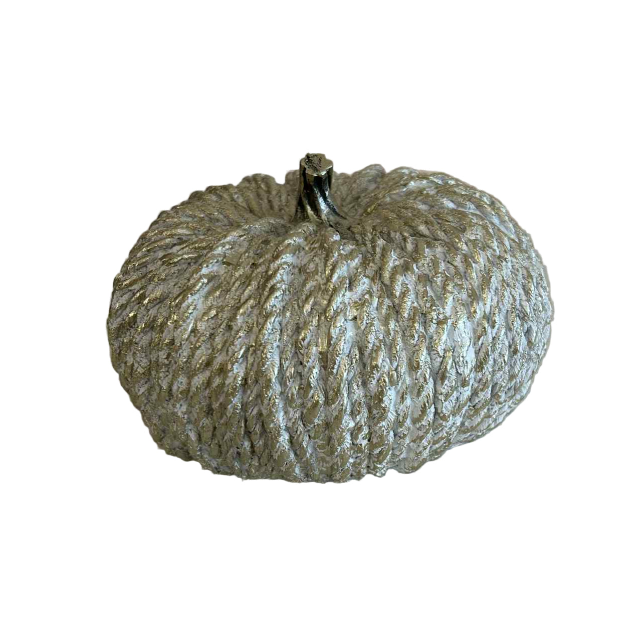 Flat Rope Resin Pumpkin