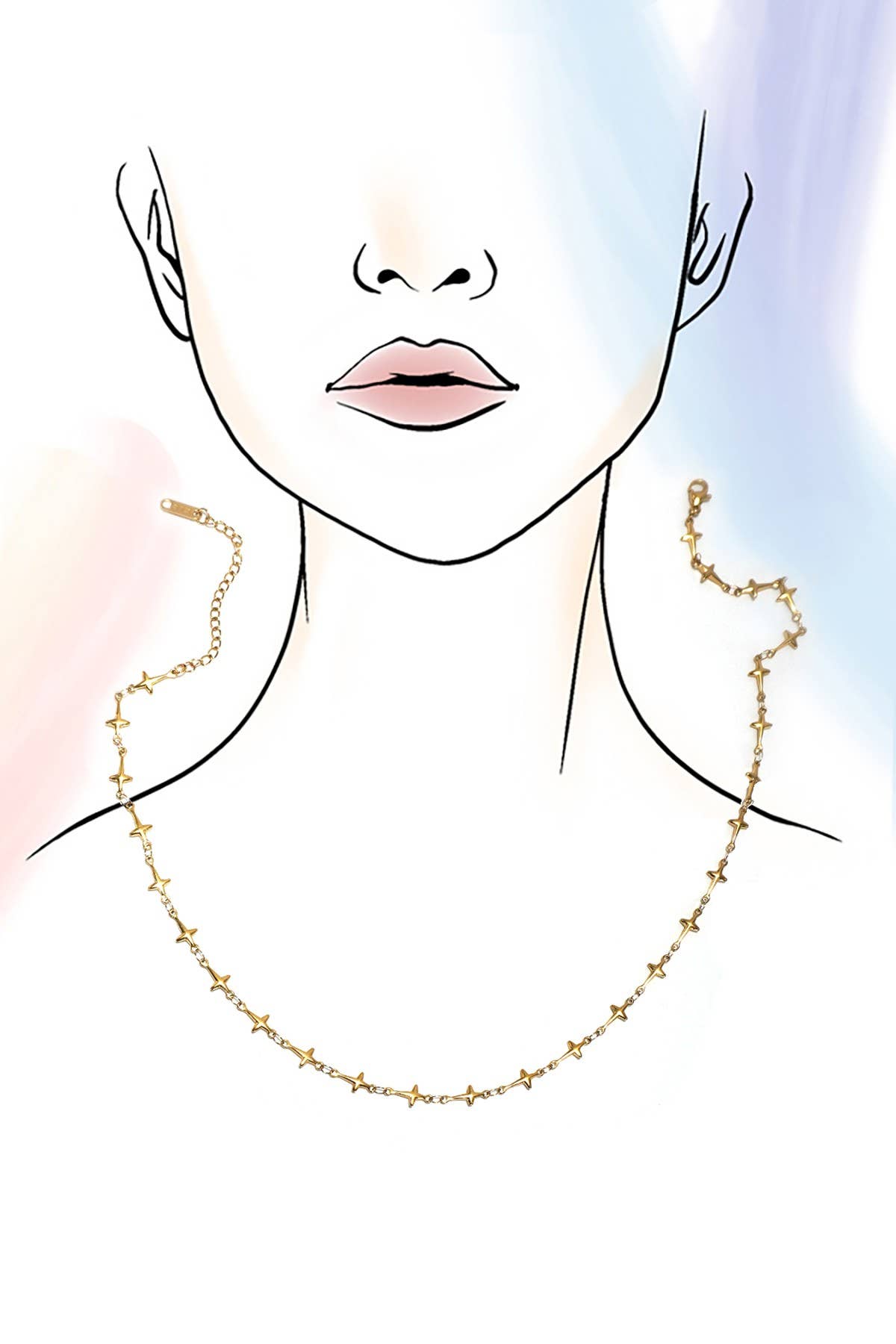 Cross Chain Necklace