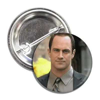 Elliott Stabler SVU Pinback Button