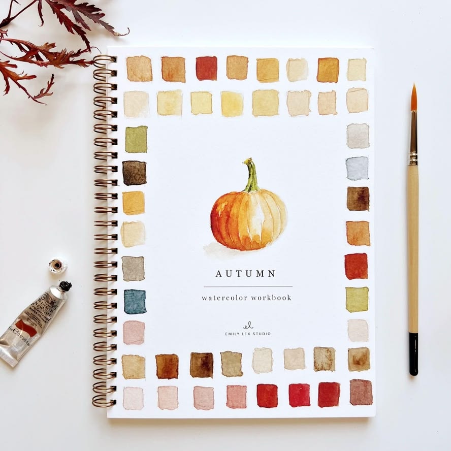 Emily Lex Watercolor Workbook (choose style)