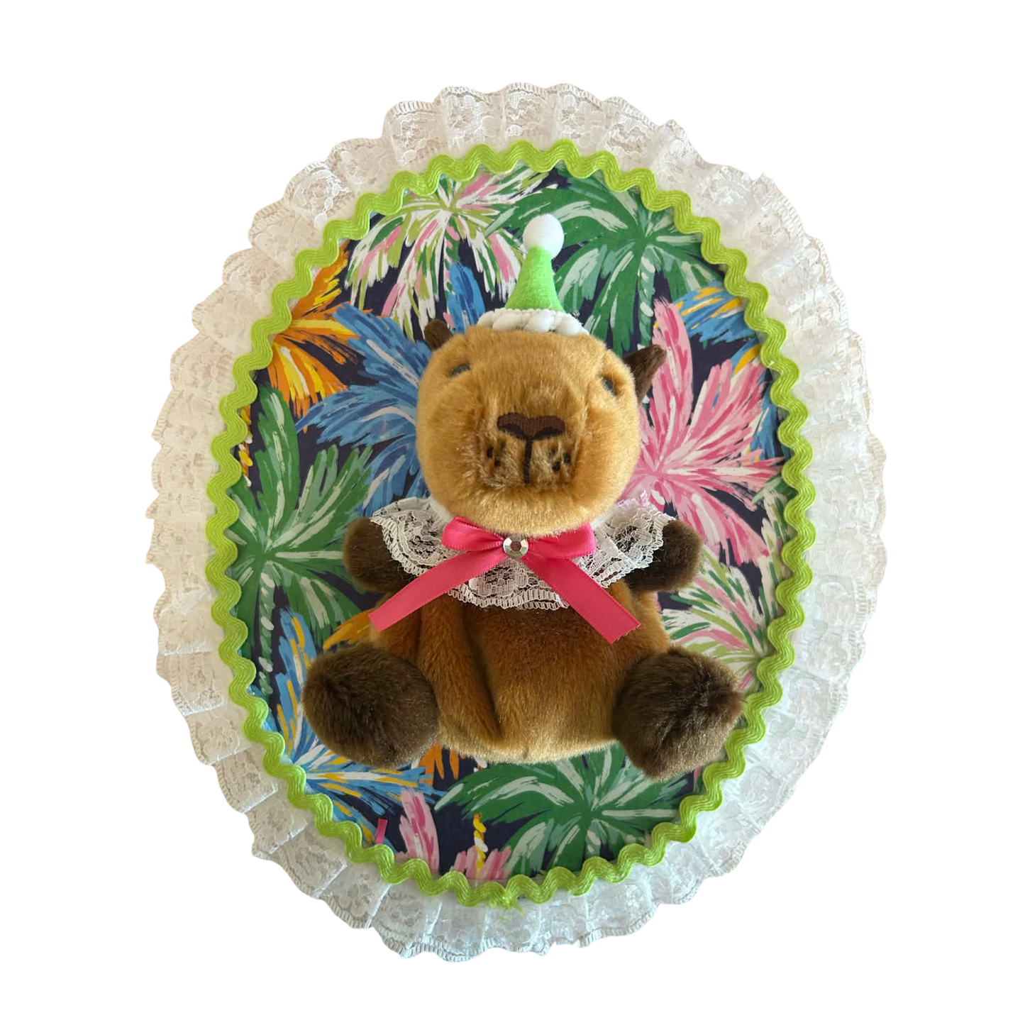 Sid Capybara Plush Taxidermy Art