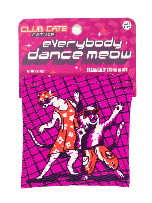 Catnip Toy- Everybody Dance Meow