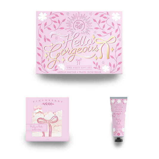 Hello Gorgeous 2 Pc Bath & Body Gift Set