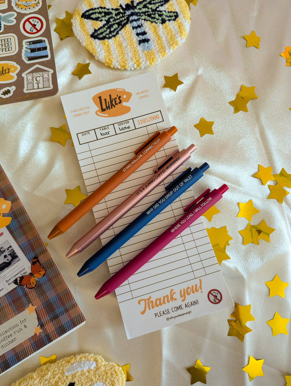 Gel Pen- Where You Lead I Will Follow