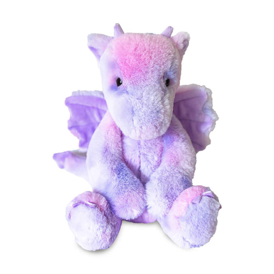 World Softest Plush Lushee 16 inch - Dottie Tie Dye Dragon