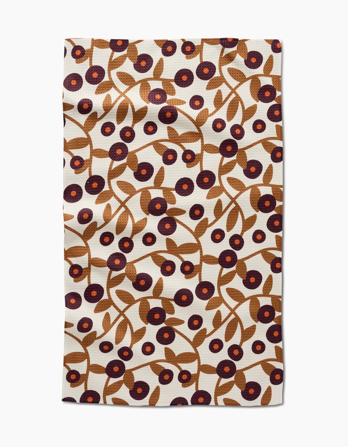 Geometry Tea Towel- Swirling Vines