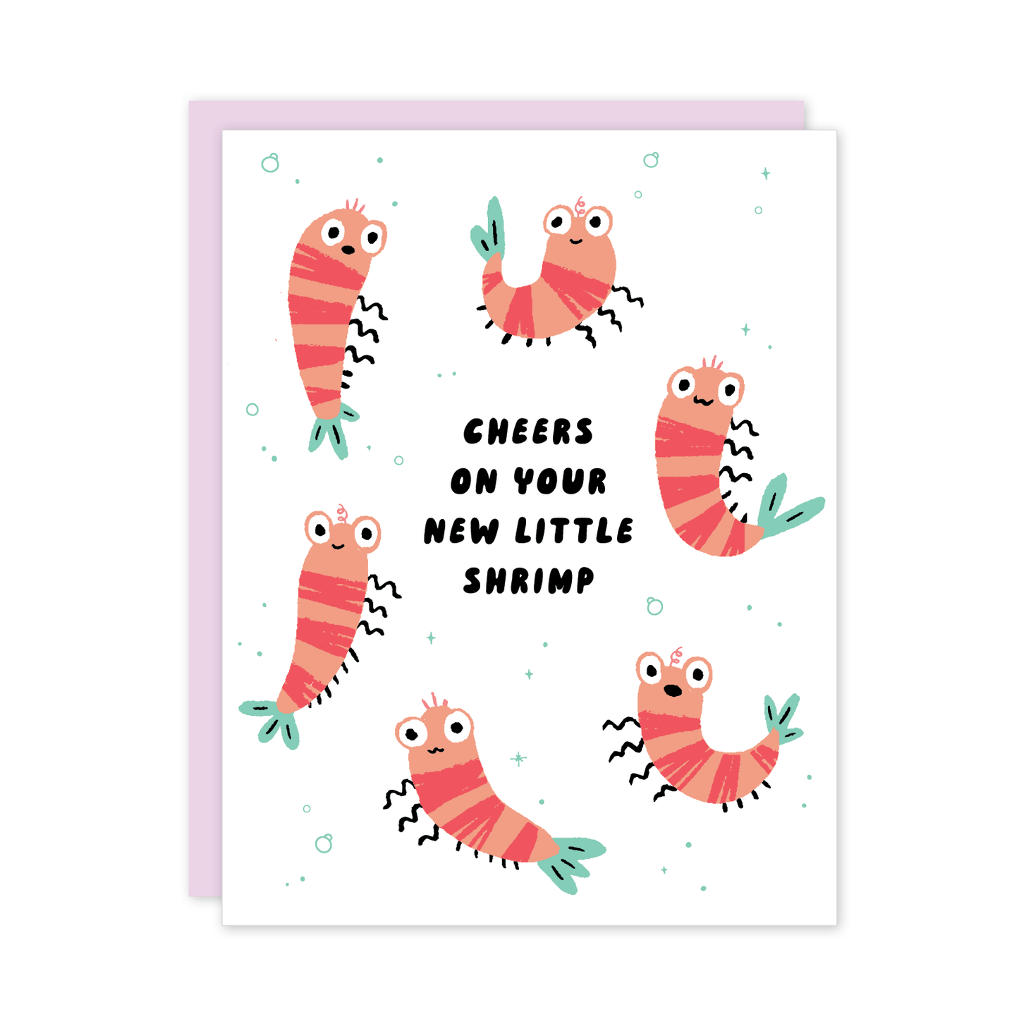 Baby Shrimp Card