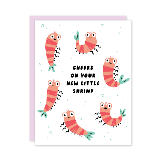 Baby Shrimp Card