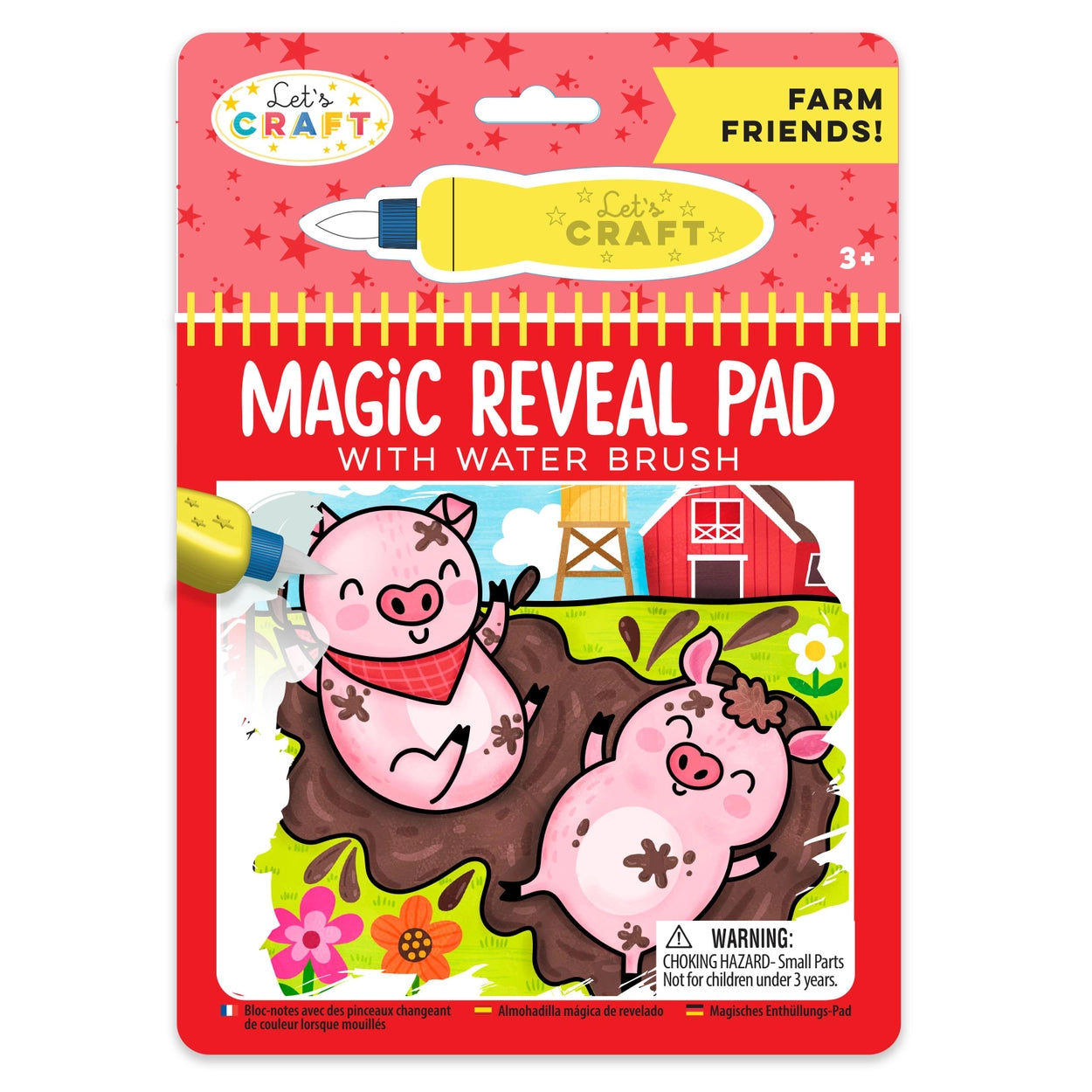 Magic Reveal Pads-Awesome Animals