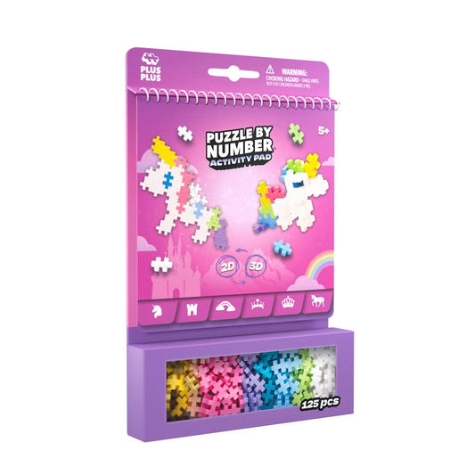 Plus Plus Puzzle By Number Activity Pad - Fairytale