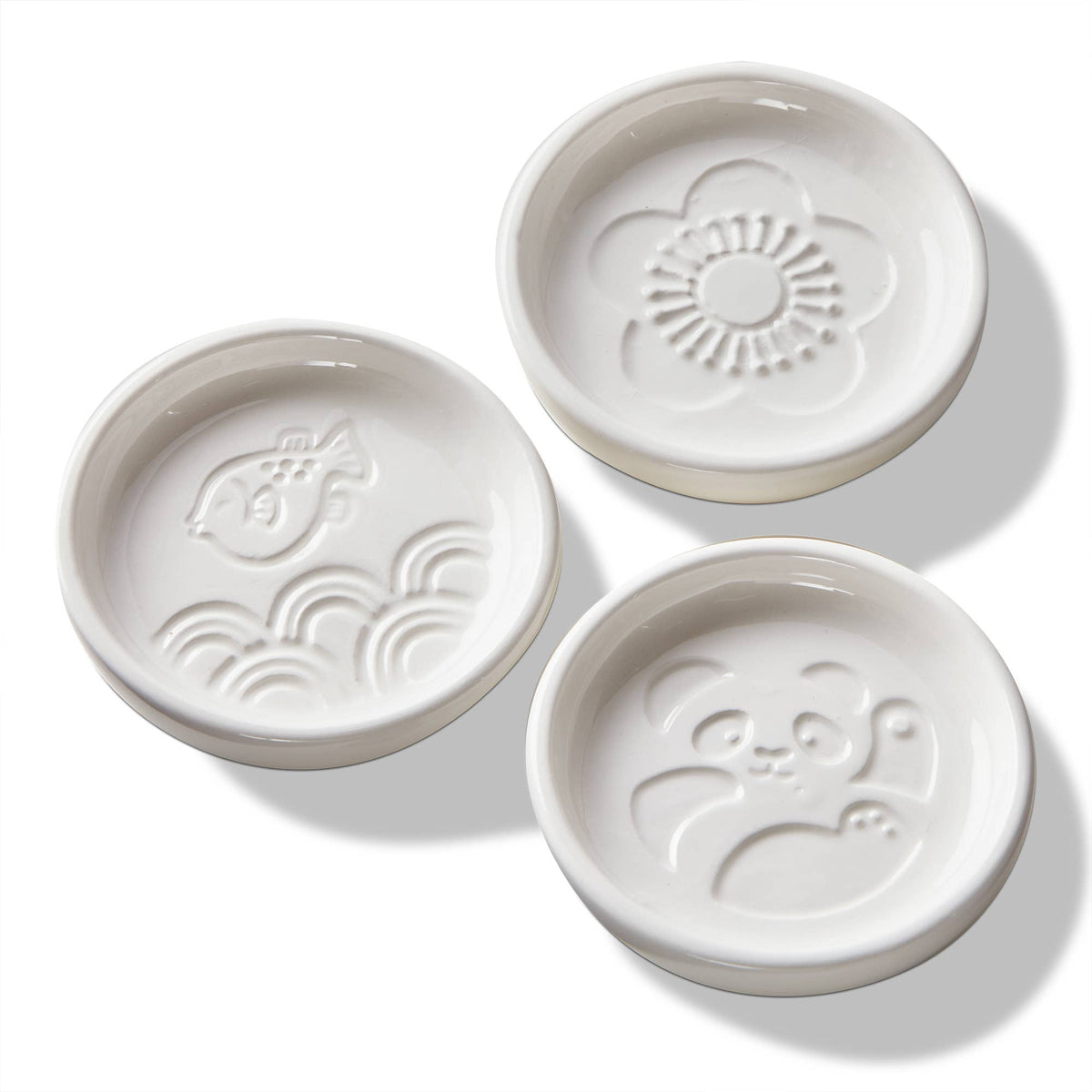 White Earthenware Secret Sauce Dish