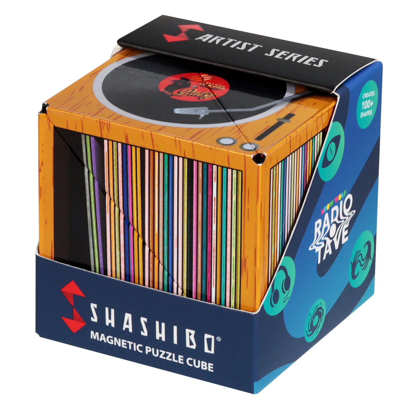 Shashibo Radio Tave Magnetic Puzzle Cube