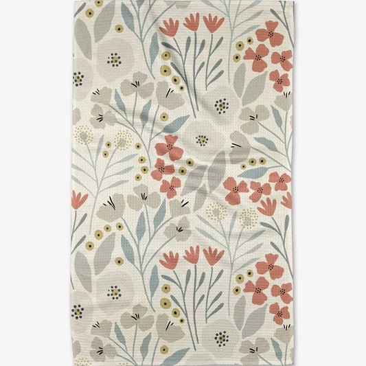 Geometry Tea Towel- Fiona Cream