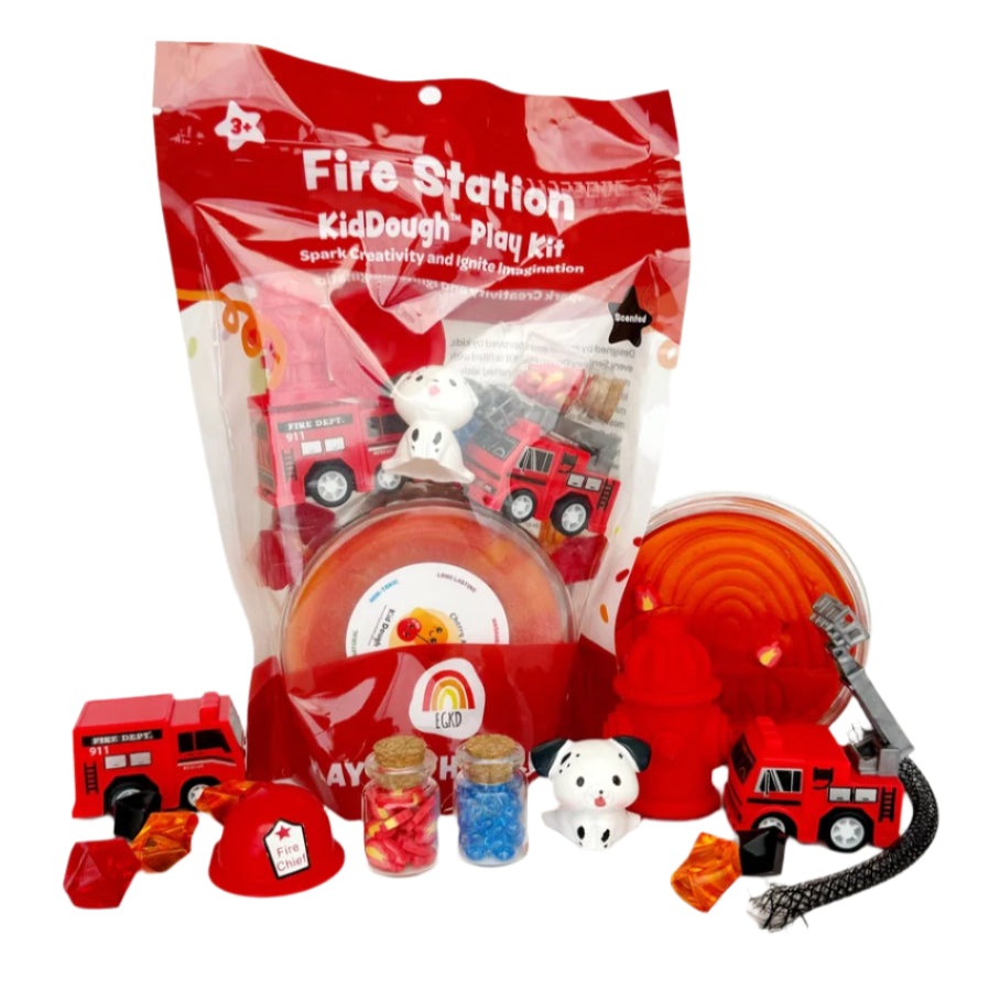 Fire Station KidDough Play Kit