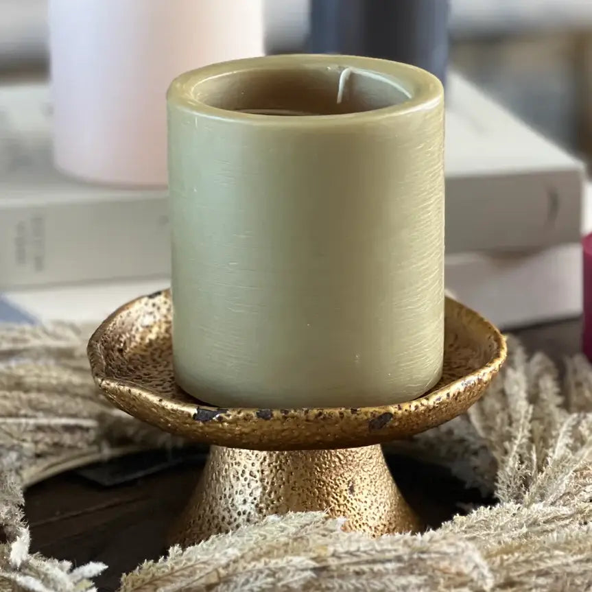 Spiral Candle- Forest Whisper Small