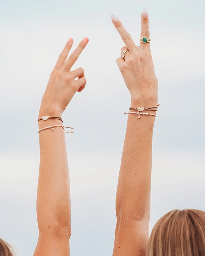 K'Lani Hair Tie Bracelet- Forever Friends