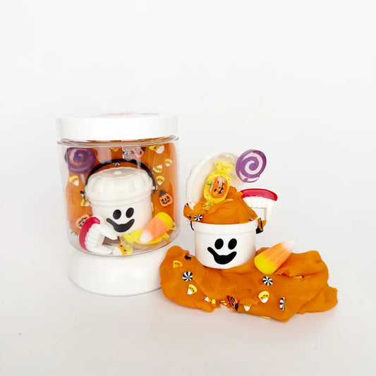 Trick Or Treat Mini Dough To Go- Ghost