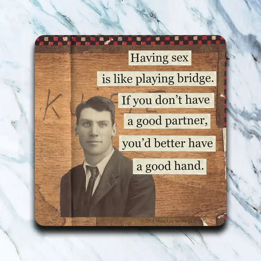 Neoprene Coaster- Good Hand