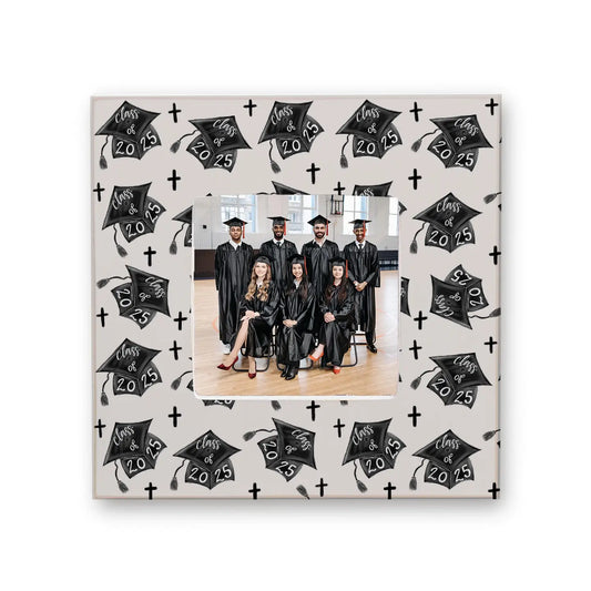 Simply Square Frame- Graduation Cap Class of 2025