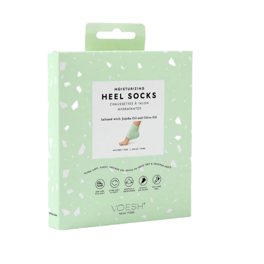 Moisturizing Heel Socks- Green