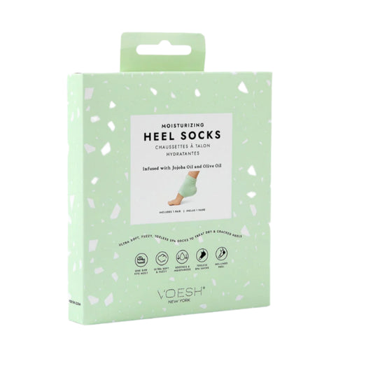 Moisturizing Heel Socks- Green