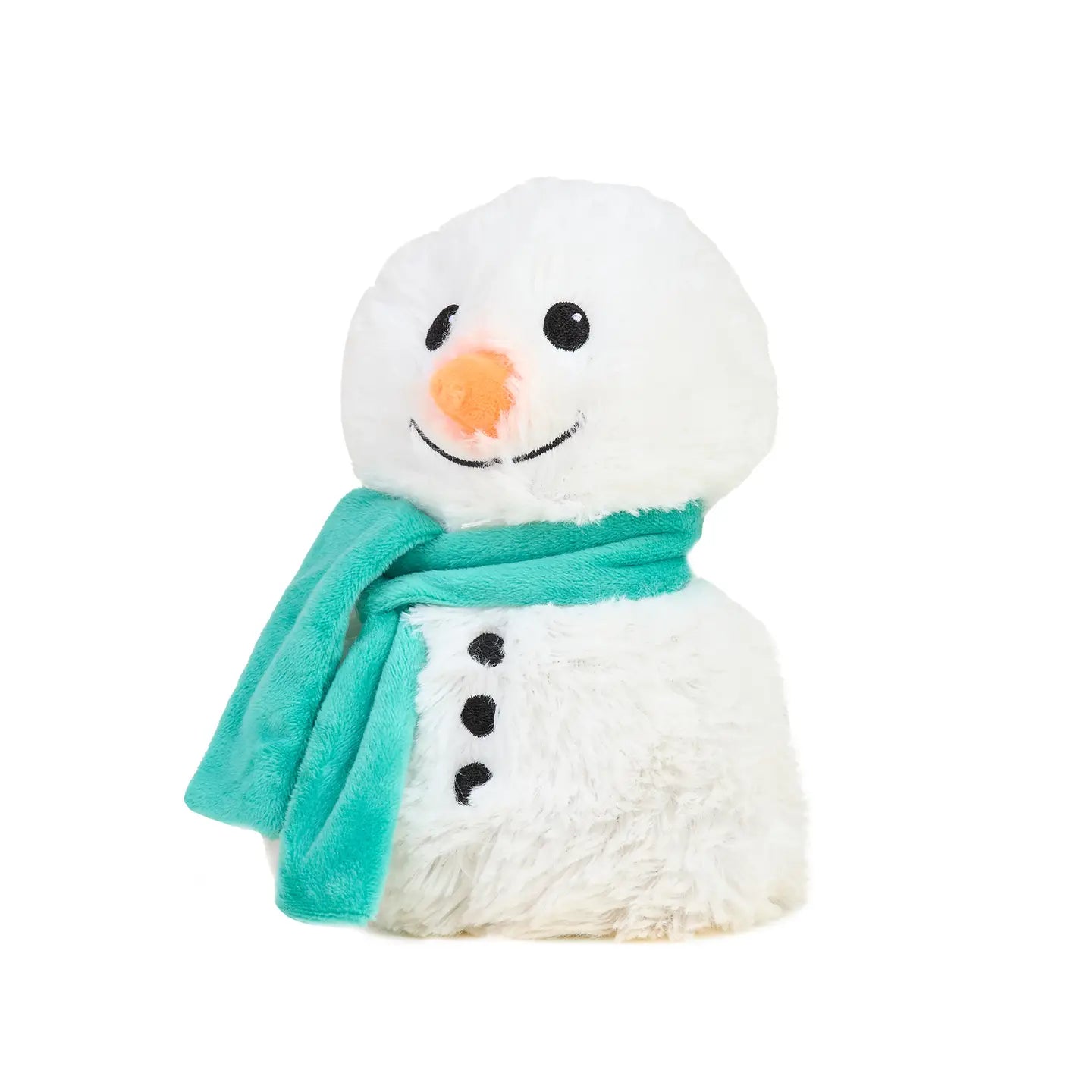 Warmies Junior Green Scarf Snowman