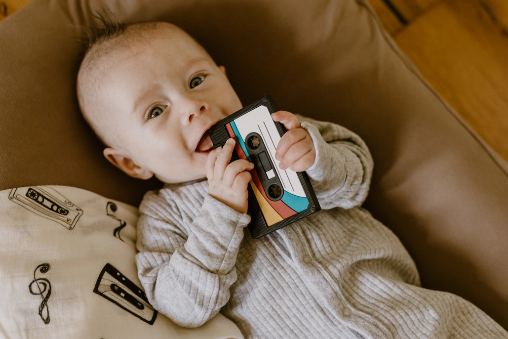 Retro Cassette Tape Teether - Limited Edition