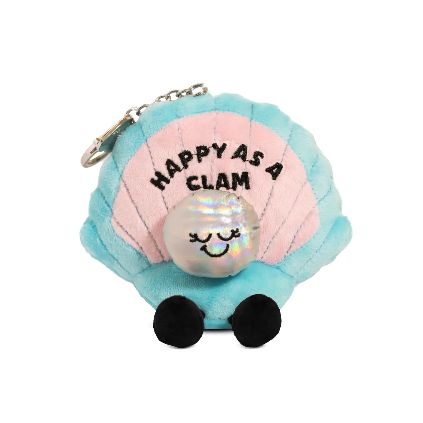 Happy As A Clam Bag Charm