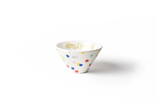 Happy Dot Mod Bowl