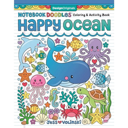Happy Ocean Coloring and Activity Book