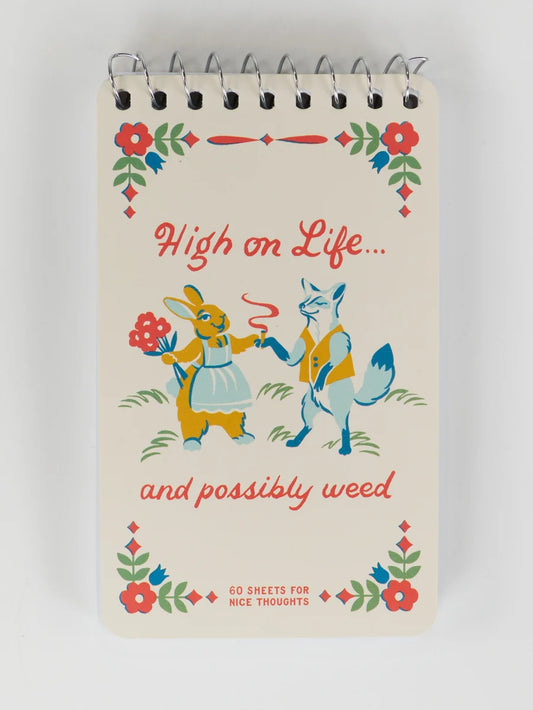 Spiral Notebook- High on Life
