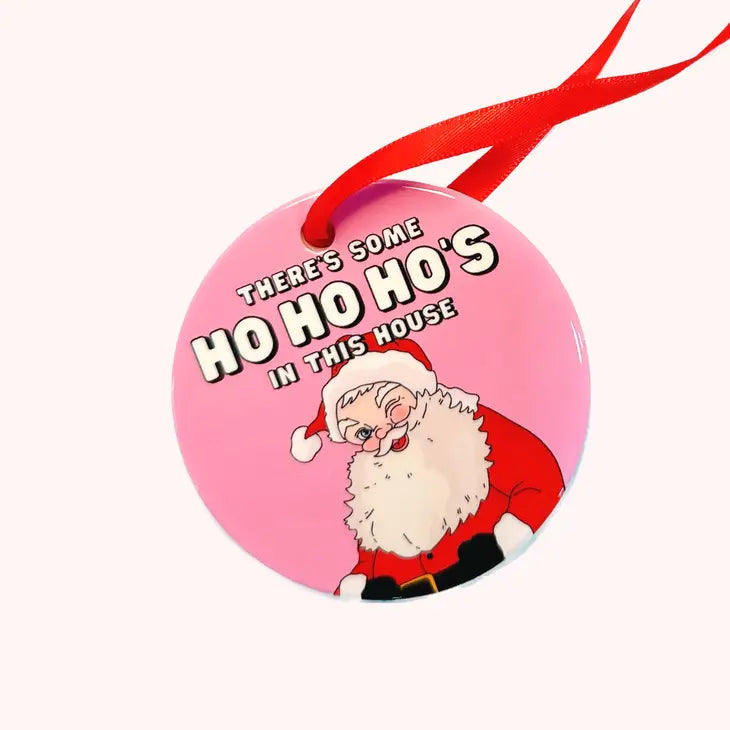 Ho Ho Hos Christmas Ornament