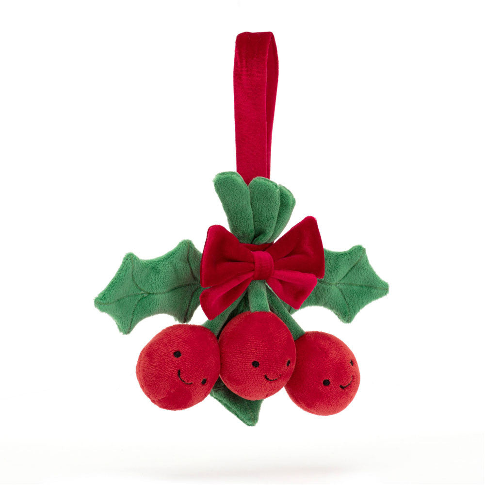 Jellycat-Amuseables Red Holly