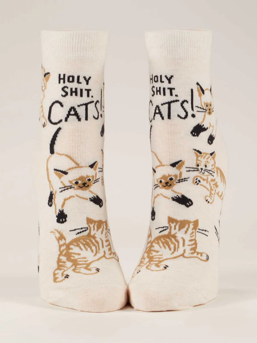 Holy Sh*t. Cats! Ankle Socks