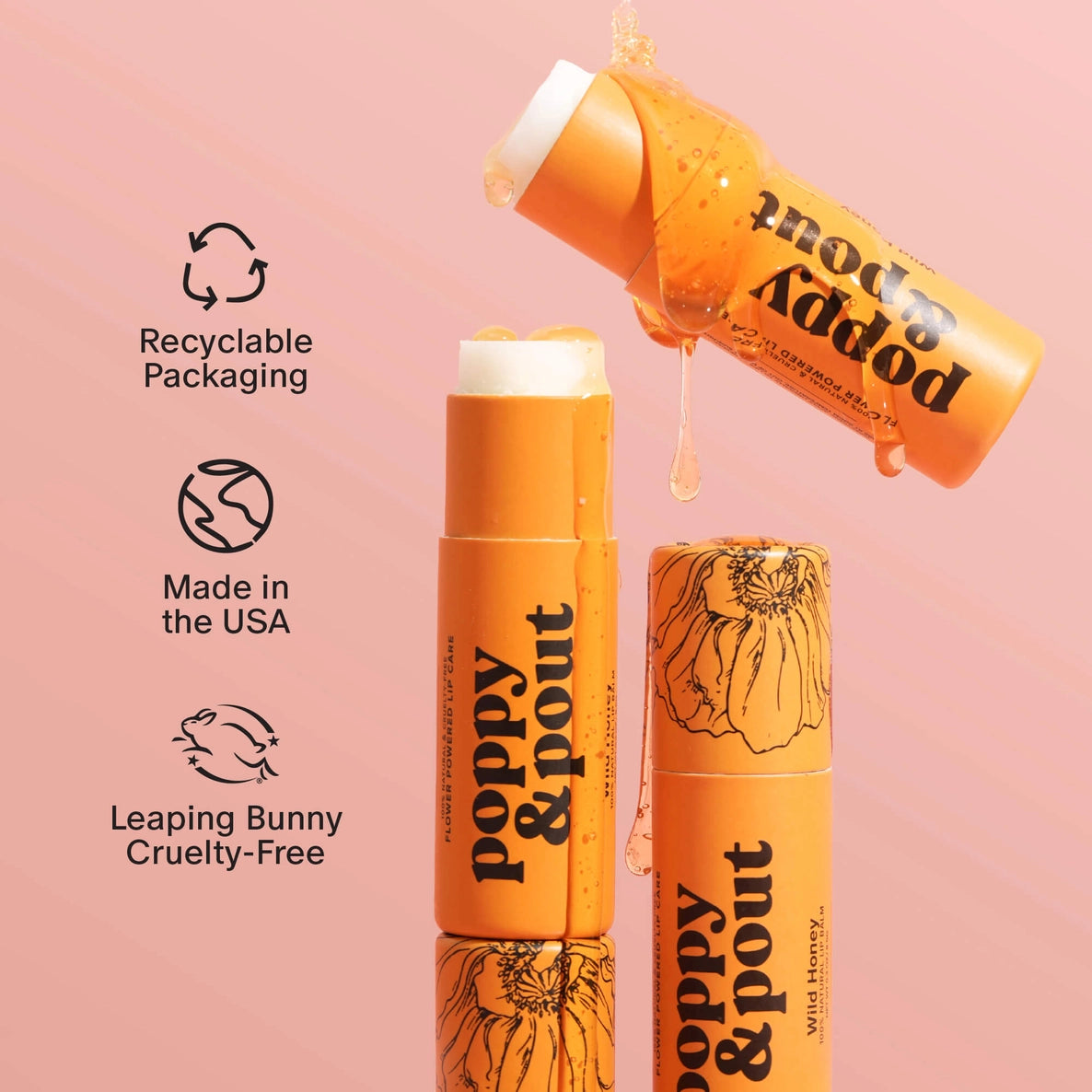Poppy and Pout- Wild Honey