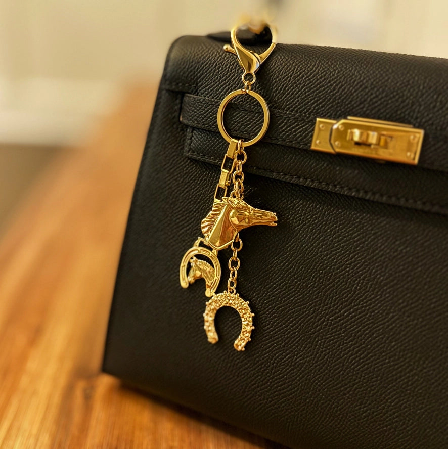 Equestrian Symbols Bag or Key Charm