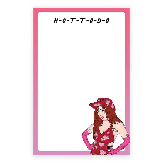 HOT TO DO notepad