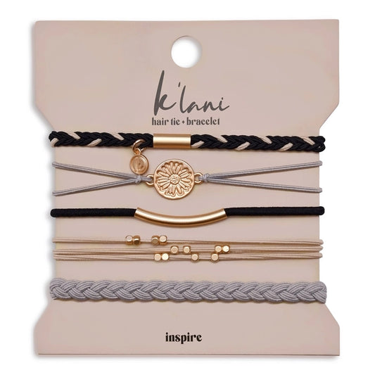 K'Lani Hair Tie Bracelet- Inspire