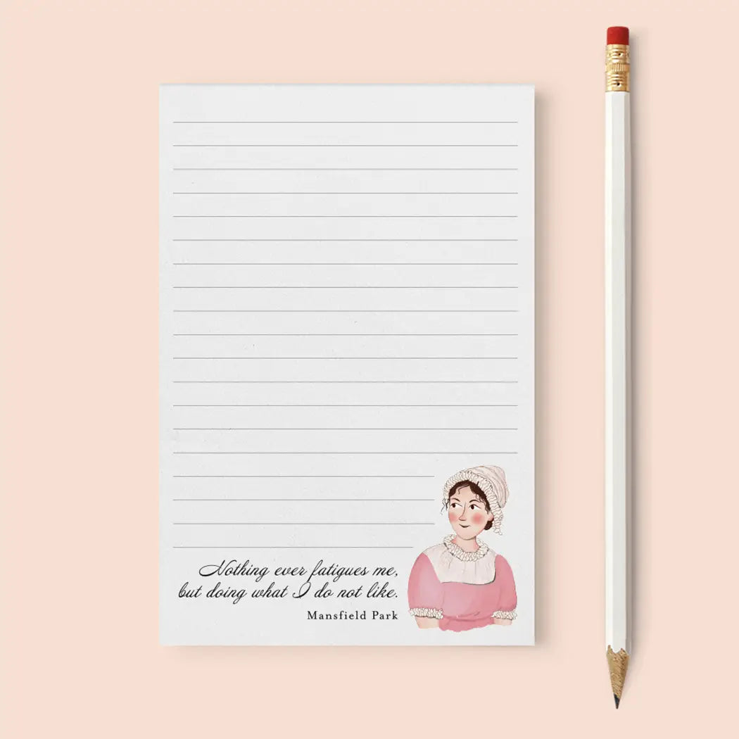 Jane Austen Notepad