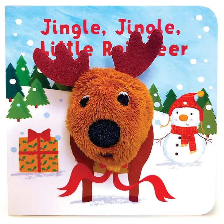 Jingle Jingle Little Reindeer Puppet Book