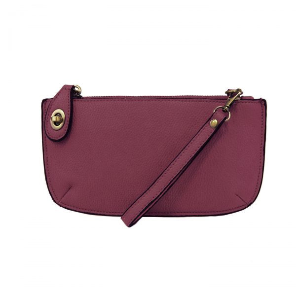 Joy Susan Crossbody Wristlet Clutch-Mulberry