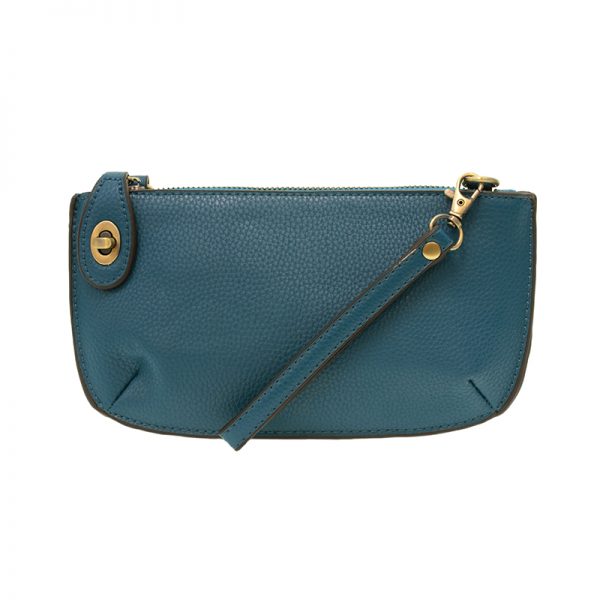 Joy Susan Crossbody Wristlet Clutch-Peacock