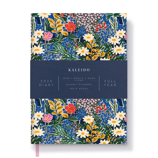 Painted Floral Full Year Weekly Planner 2025